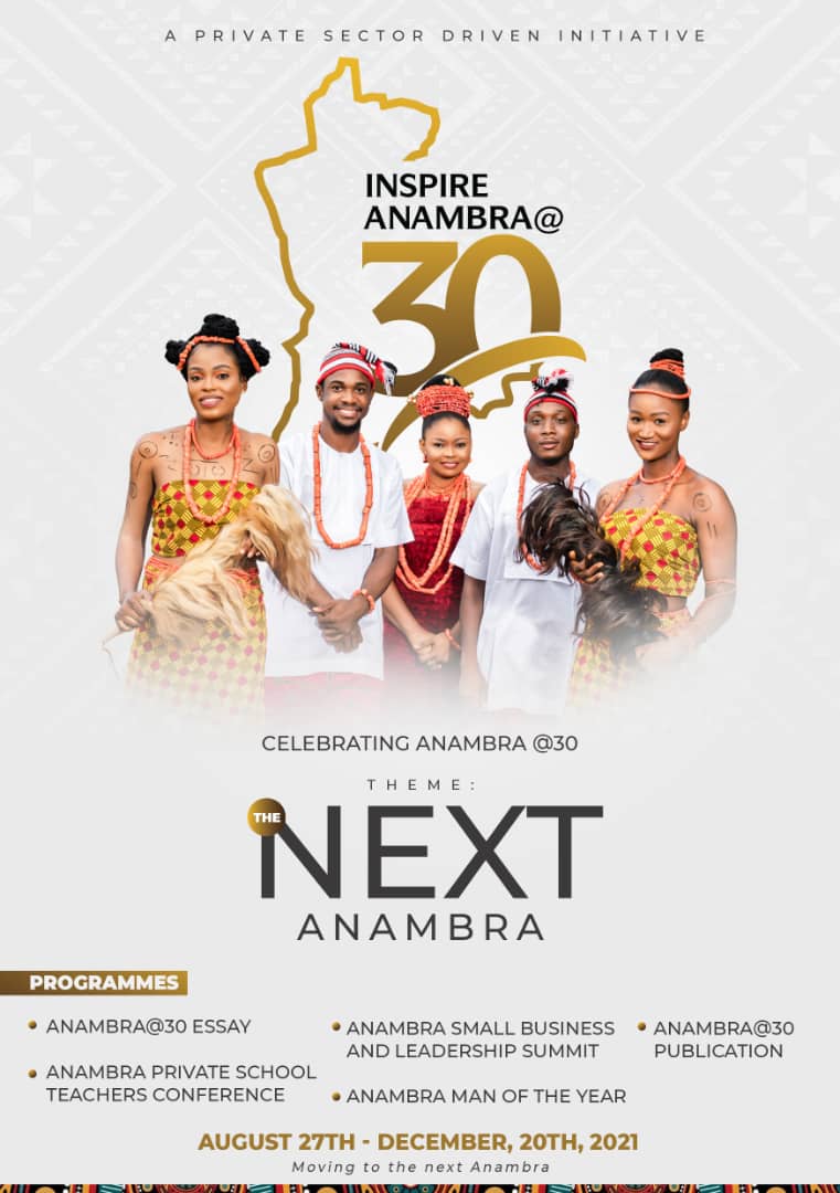 Anambra @30: Group plans to draw world attention to Anambra