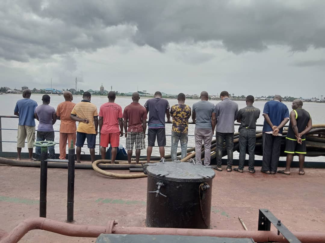 EFCC Grills 25 Suspected Oil Thieves In Port Harcourt 