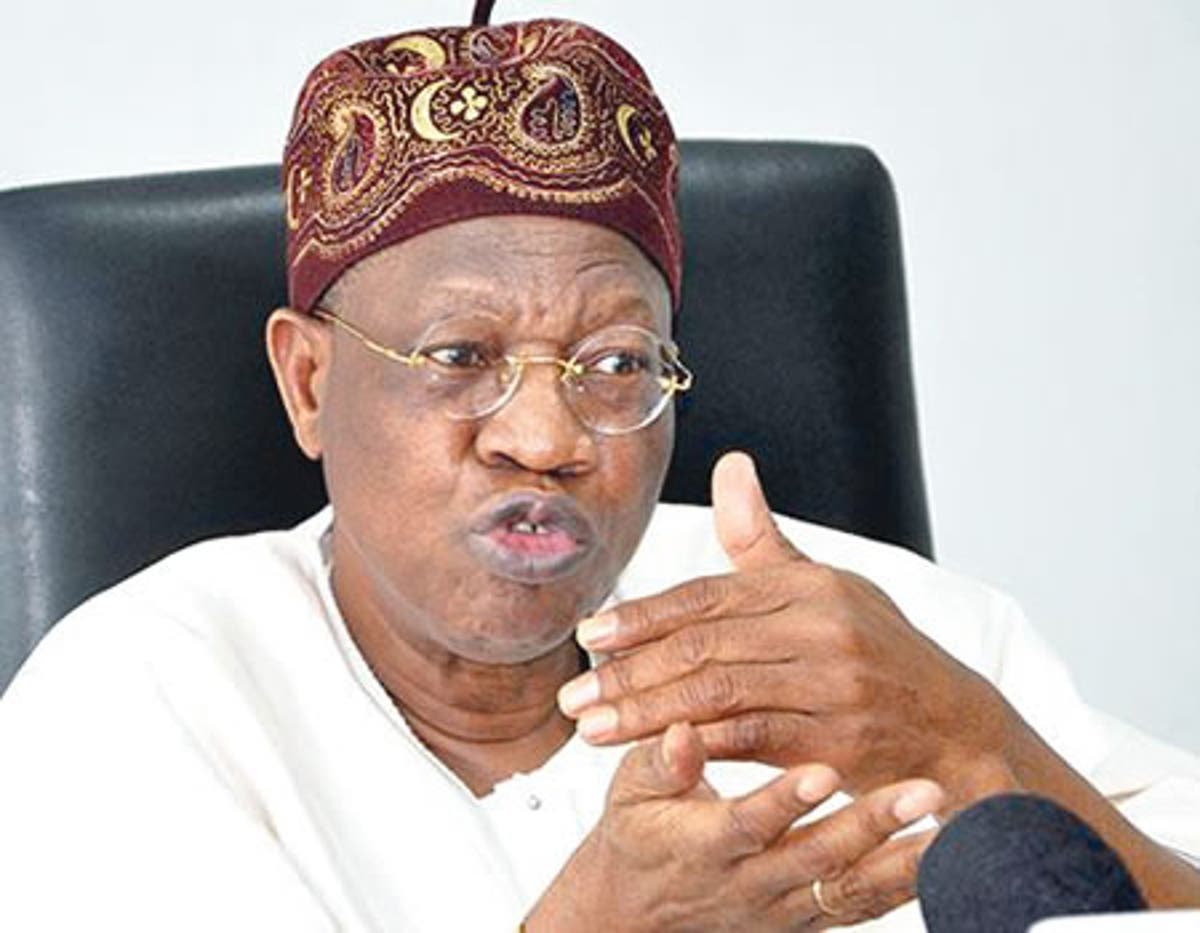 FG not harsher on separatists than terrorists, bandits……….. Lai Mohammed