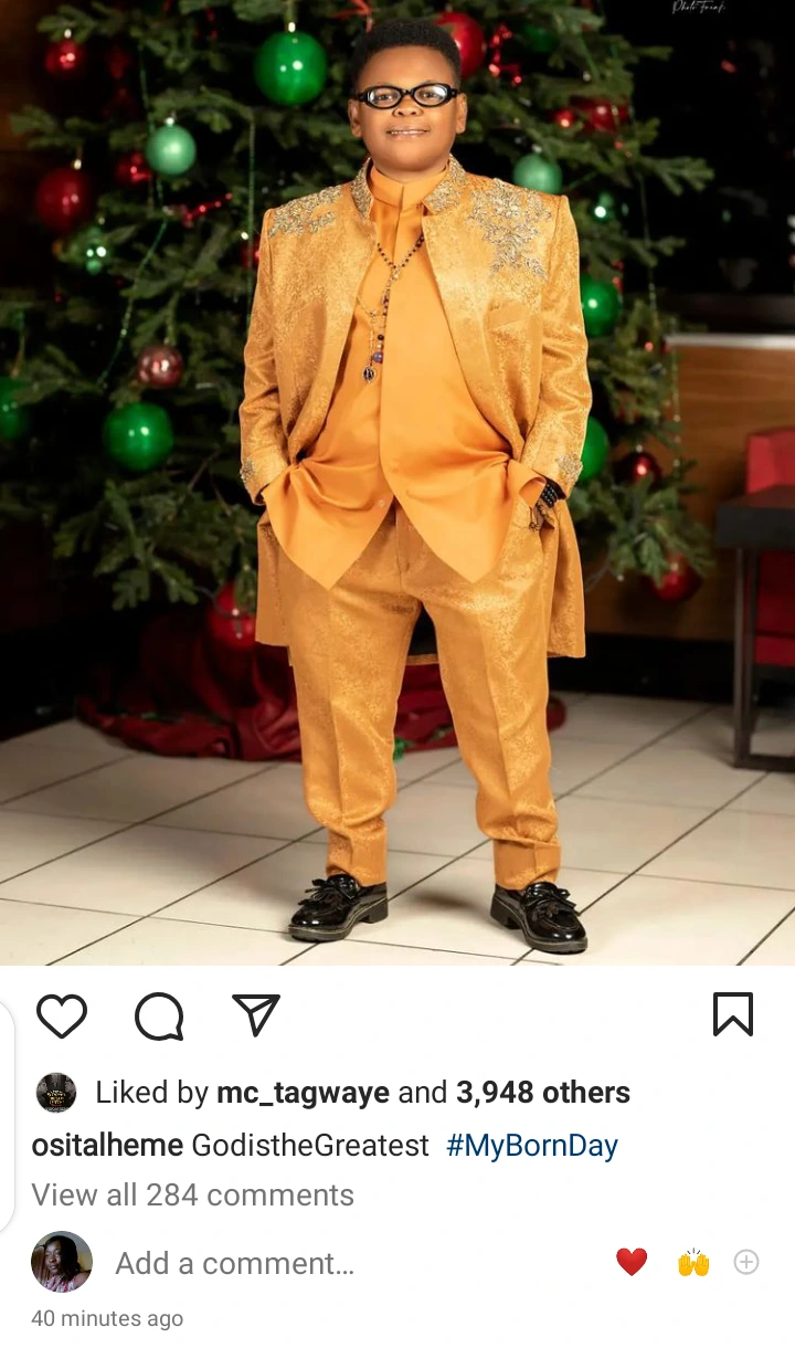 Popular Actor Osita Iheme (Pawpaw) Turns 40, celebrates with family, friends