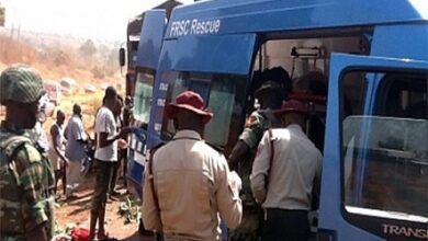 Three die as container falls on truck on Lagos-Ibadan expressway 
