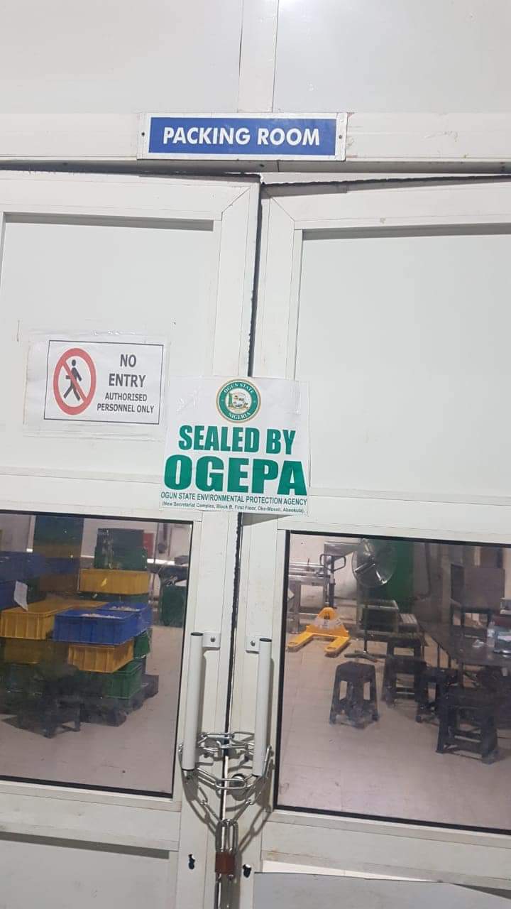 Environmental Pollution: Ogun Seals Company, Warns Others