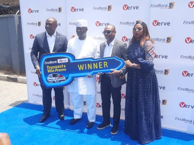 FirstBank rewards customer with car in Verve Card campaign finale promo
