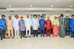 Gov Diri receives INC Reconciliation Committee report