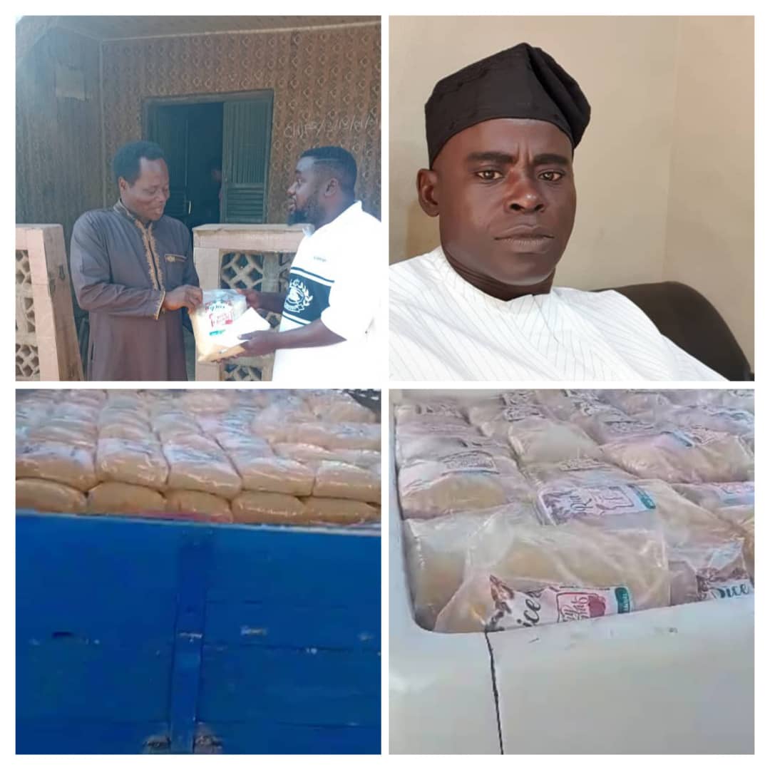 Engr. Dr. Samuel distributes Christmas palliatives to Churches, Mosque in Afao Ekiti