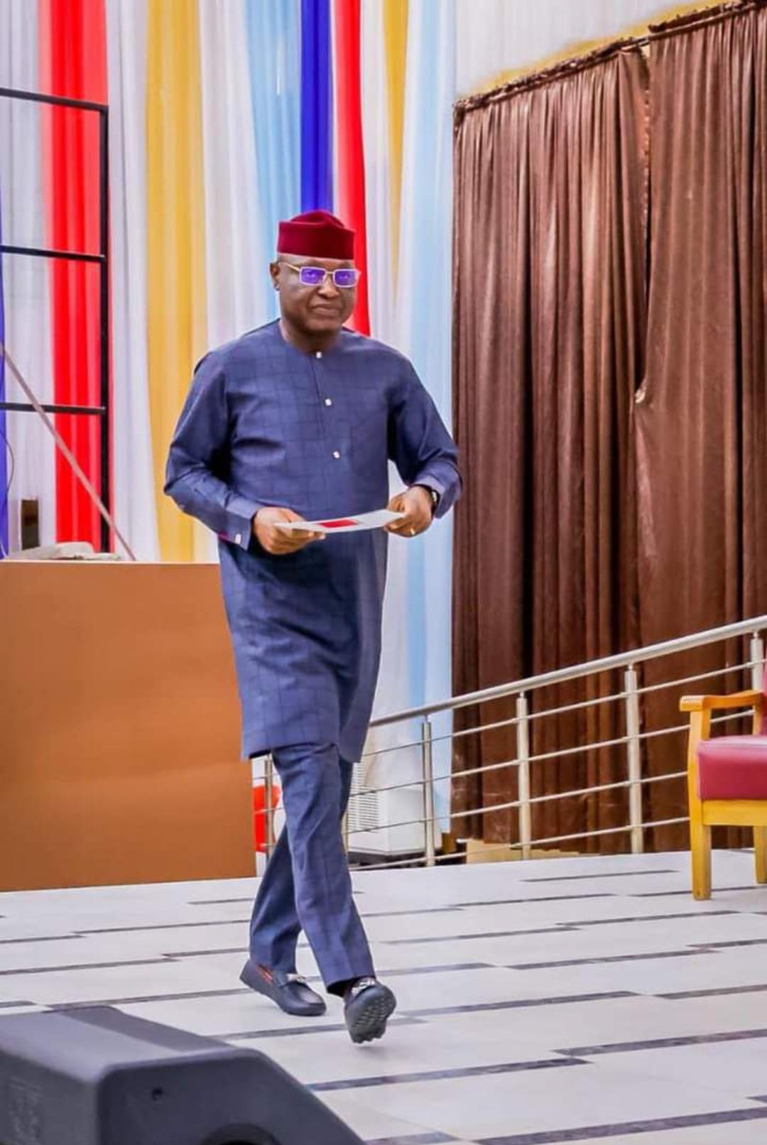 Irewolede LCDA Boss felicitates with Ekiti State Governor at 57th