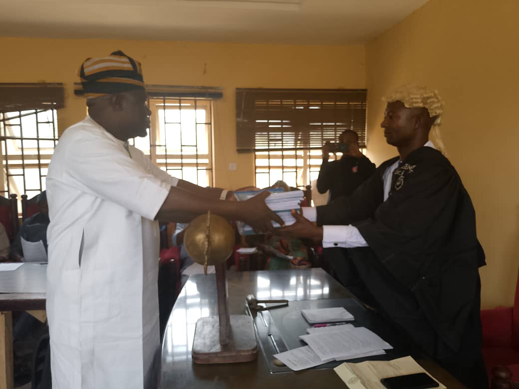 Ilejemeje LG Chairman presents 2025 Budget