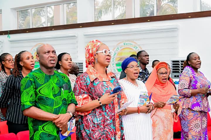 God is at the centre of peace, progress in Ekiti –Gov Oyebanji