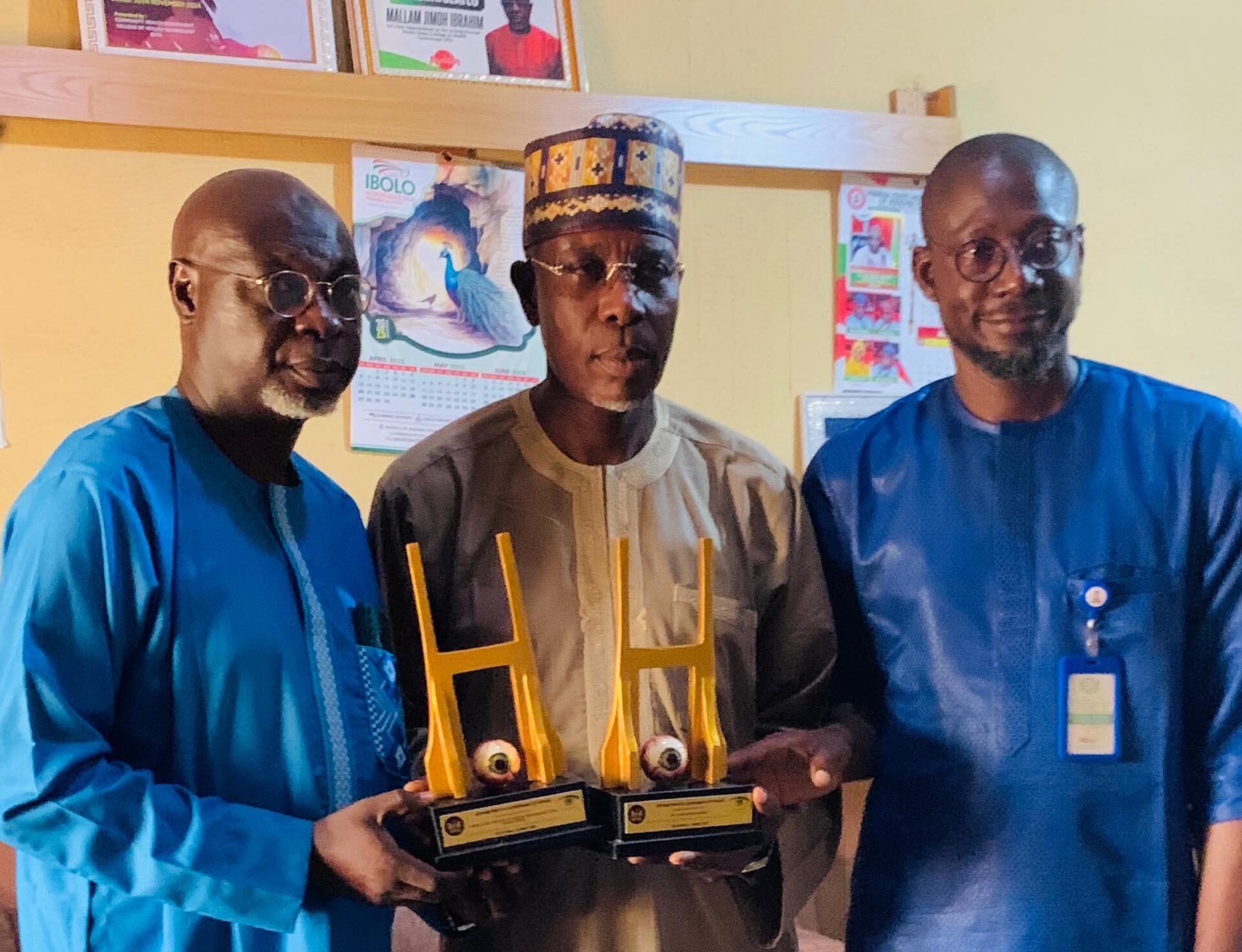 Eyeball Award: Provost dedicated awards to Gov Abdulrahman Abdulrasaq