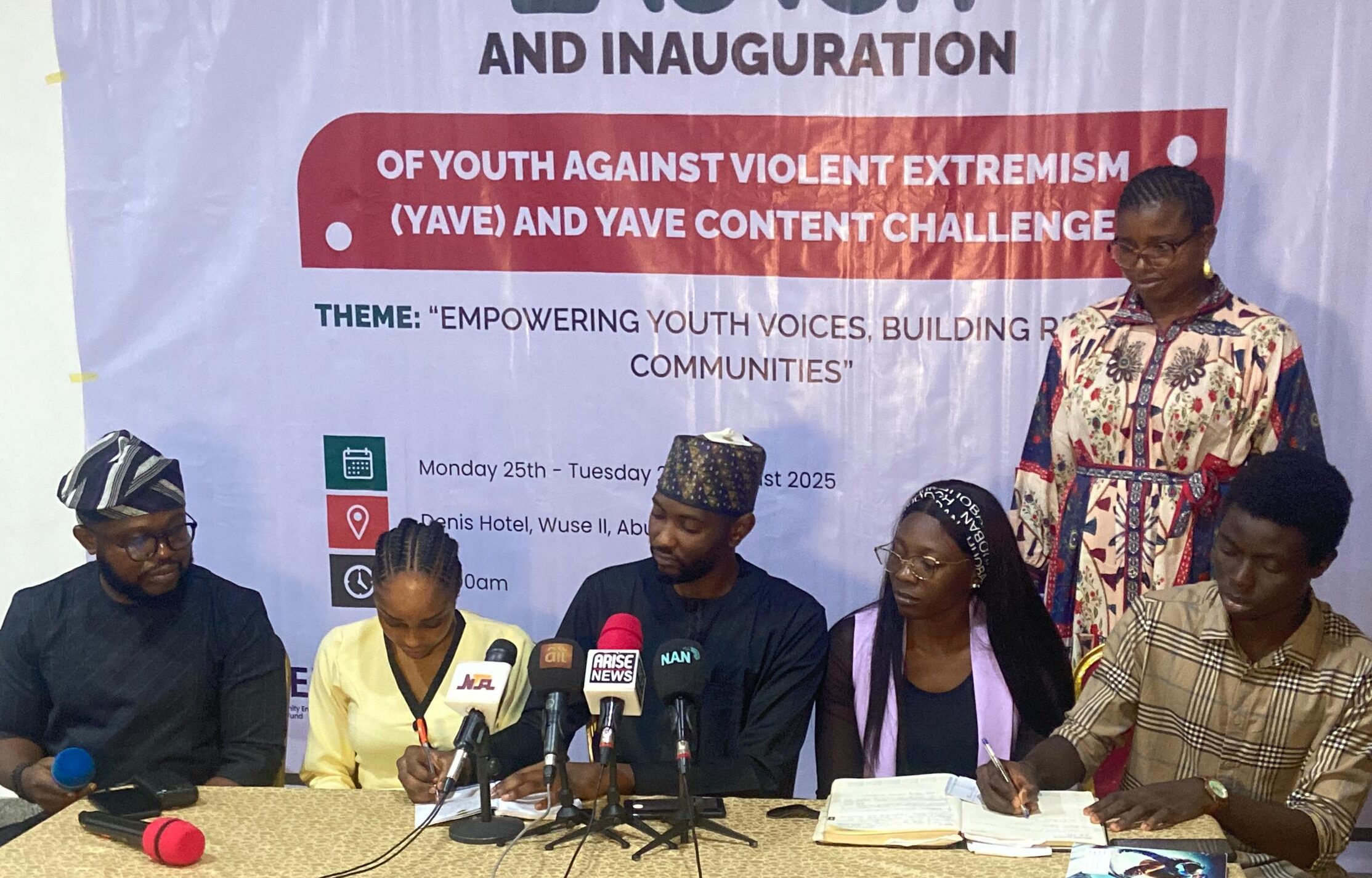 Youth Take Lead Against Violent Extremism: PAVE & YAVE launch bold National Movement in Abuja