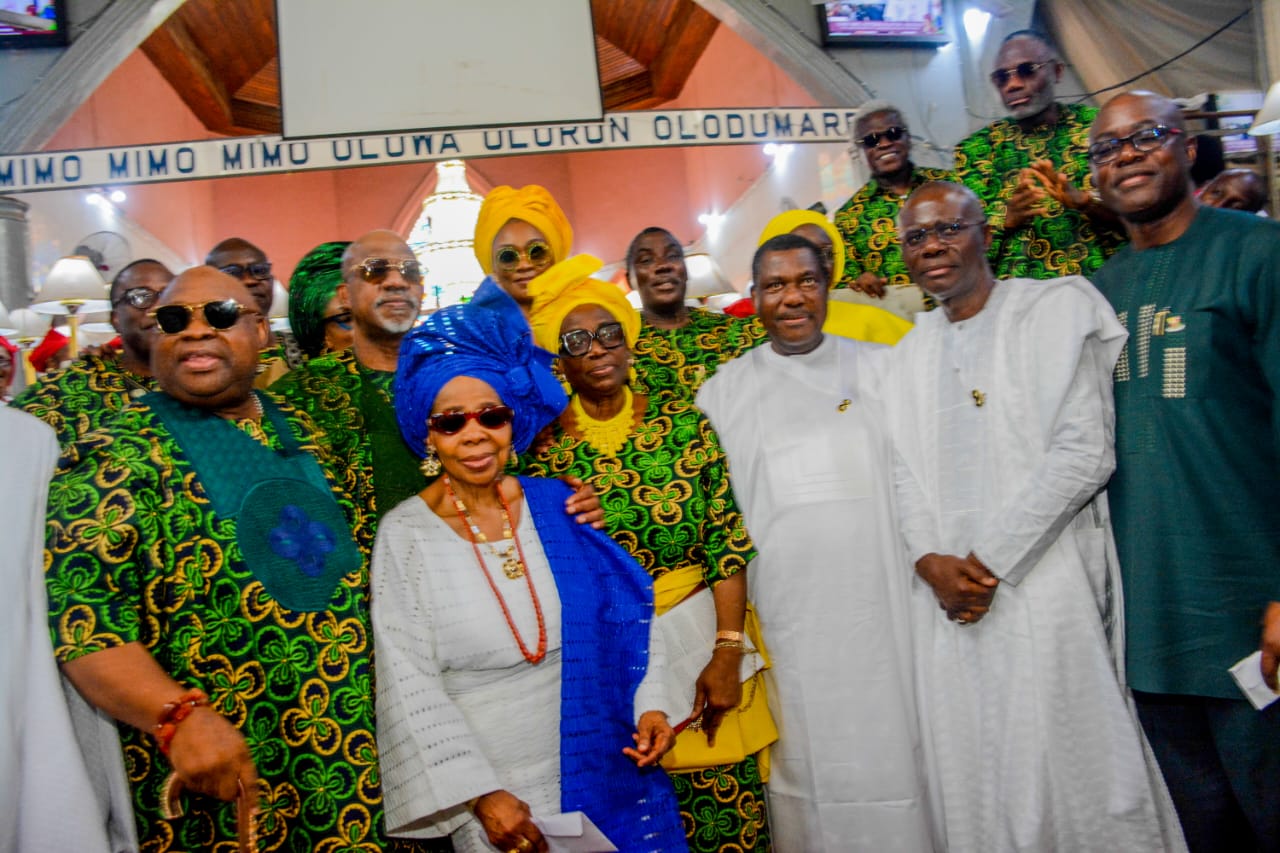 Tinubu, Governors, other dignitaries celebrate matriarch who raised Gov