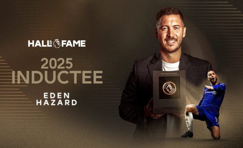Eden Hazard joins Football’s Elite in Premier League Hall of Fame