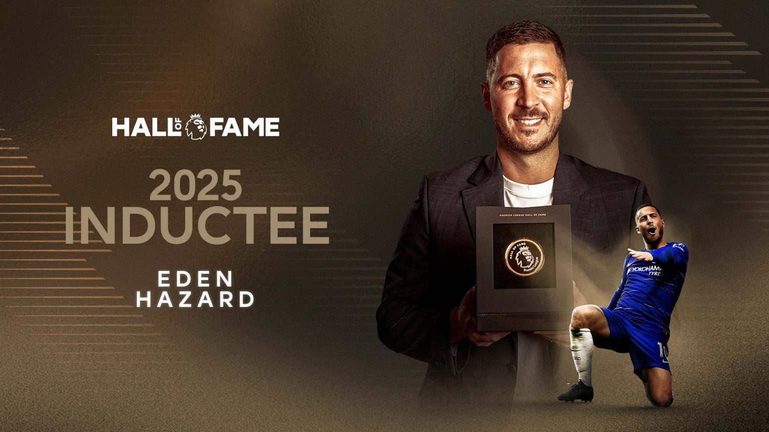 Eden Hazard joins Football’s Elite in Premier League Hall of Fame