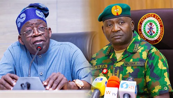 Tinubu Sacks Chief Of Defence Staff, Replaces him with Oluyede