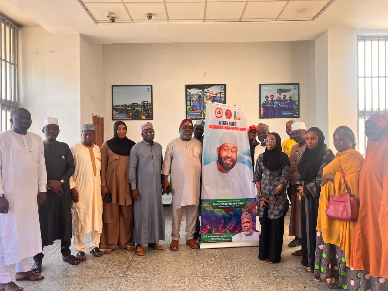 Bago ruga fresh pepper farmers assures of supports from Nigeria Foods
