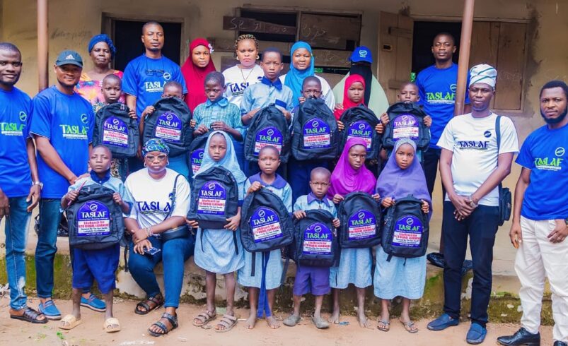 TASLAF EduReach 2025 touches over 200 students across three rural community schools in Oyo-Alaafin