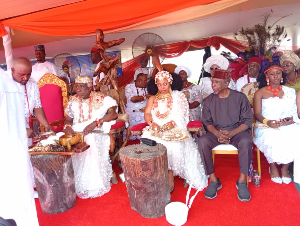 Obosi community agog as Igwe Iweka celebrates 14th Obiora/Iwaji festival