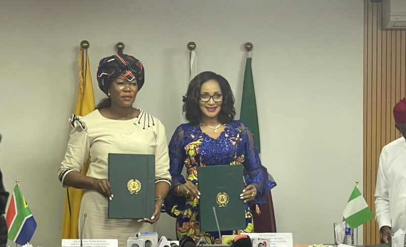 Nigeria, South Africa’s combined GDP accounts for over 30% of Africa’s Economy, countries reaffirm commitment to drive continental development under AU’s Agenda 2063