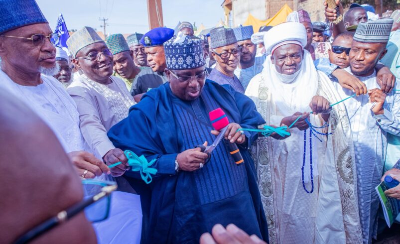 Gov Idris flags off dualization of Abdulsalami Road in Jega