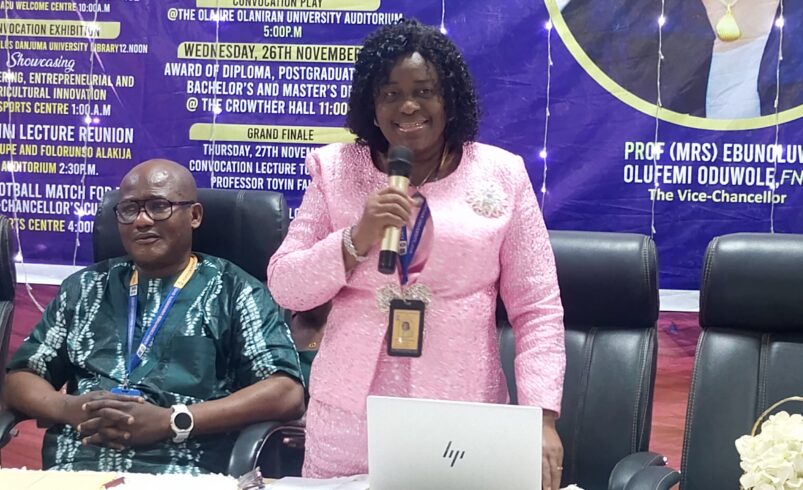 54 days in office: ‘ACU is not just progressing, it is transforming’ —Prof Ebunoluwa declares 