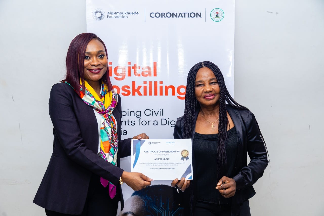 Aig-Imoukhuede Foundation, OHCSF, Coronation Group partners to boost digital skills in Nigeria’s Civil Service