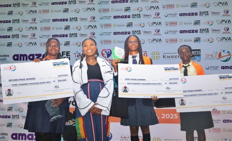 Students win cash prizes as Abuja youth drive anti-violence campaign