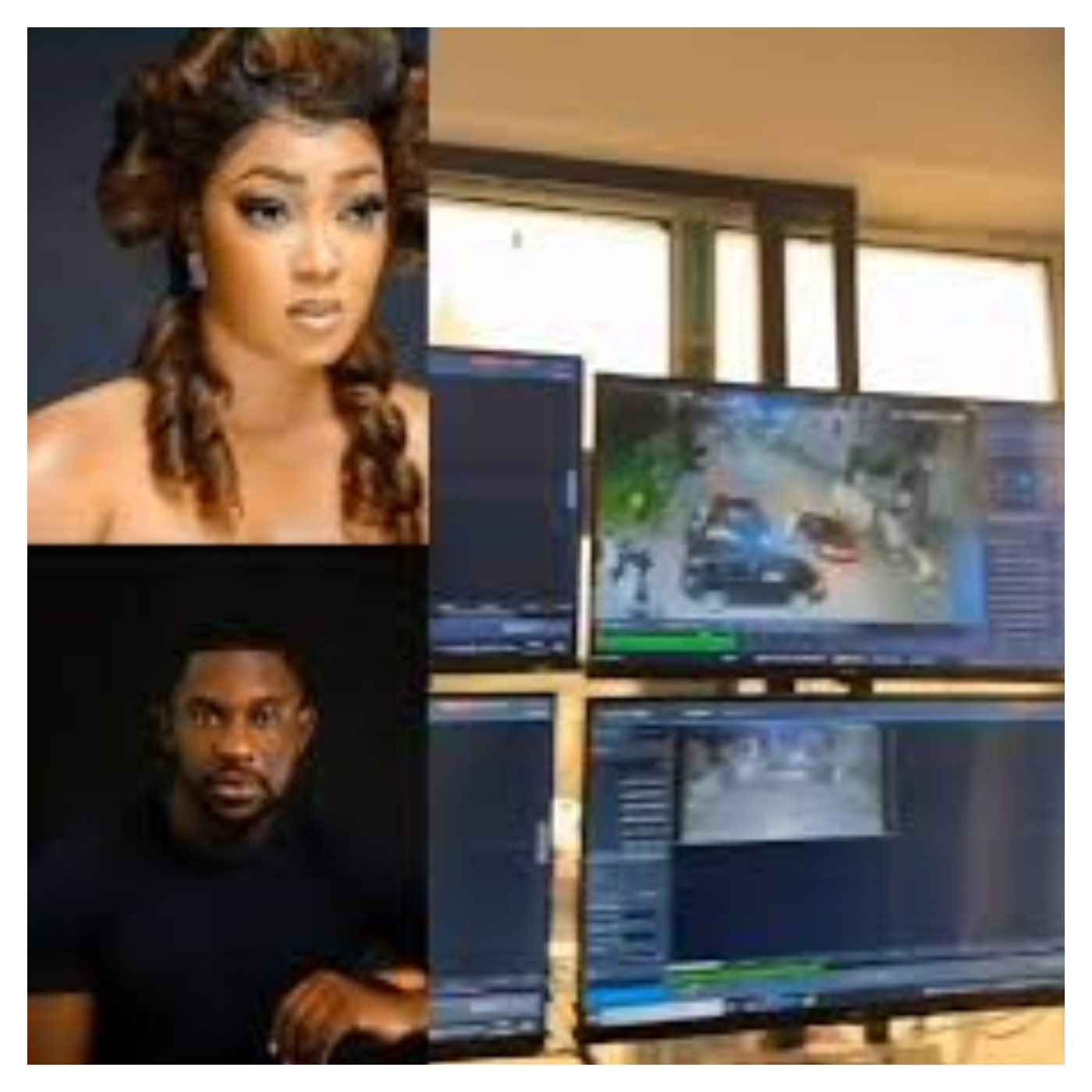 CCTV footage shows Peggy Ovire assaulting Taye Arimoro, sparking outrage online