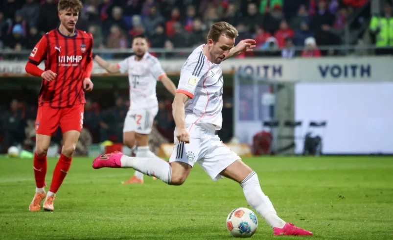 Captain Kane leads Bayern rampage as Heidenheim are flattened