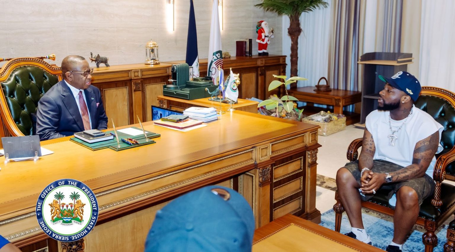 ‘Sierra Leone is my second home’ – Davido tells President Bio Ahead of AFCON Beach concert