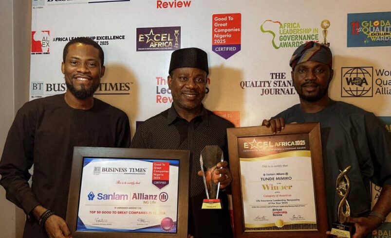 SanlamAllianz Nigeria named amongst top 50 Good to Great Companies