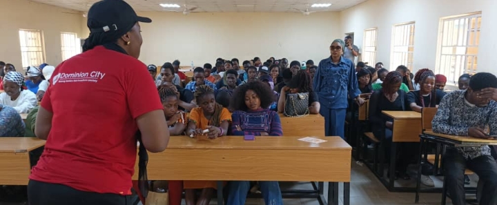 Church Outreach takes Christmas cheer to over 500 UniAbuja Students