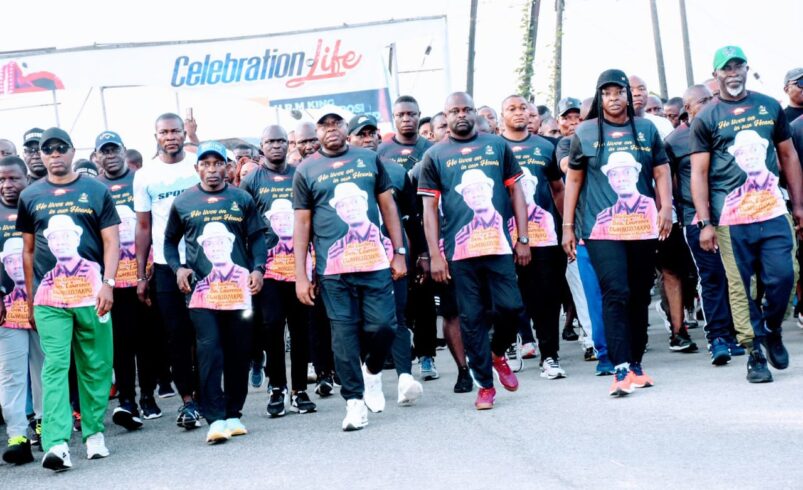 Large crowd walks for late Bayelsa Deputy Governor