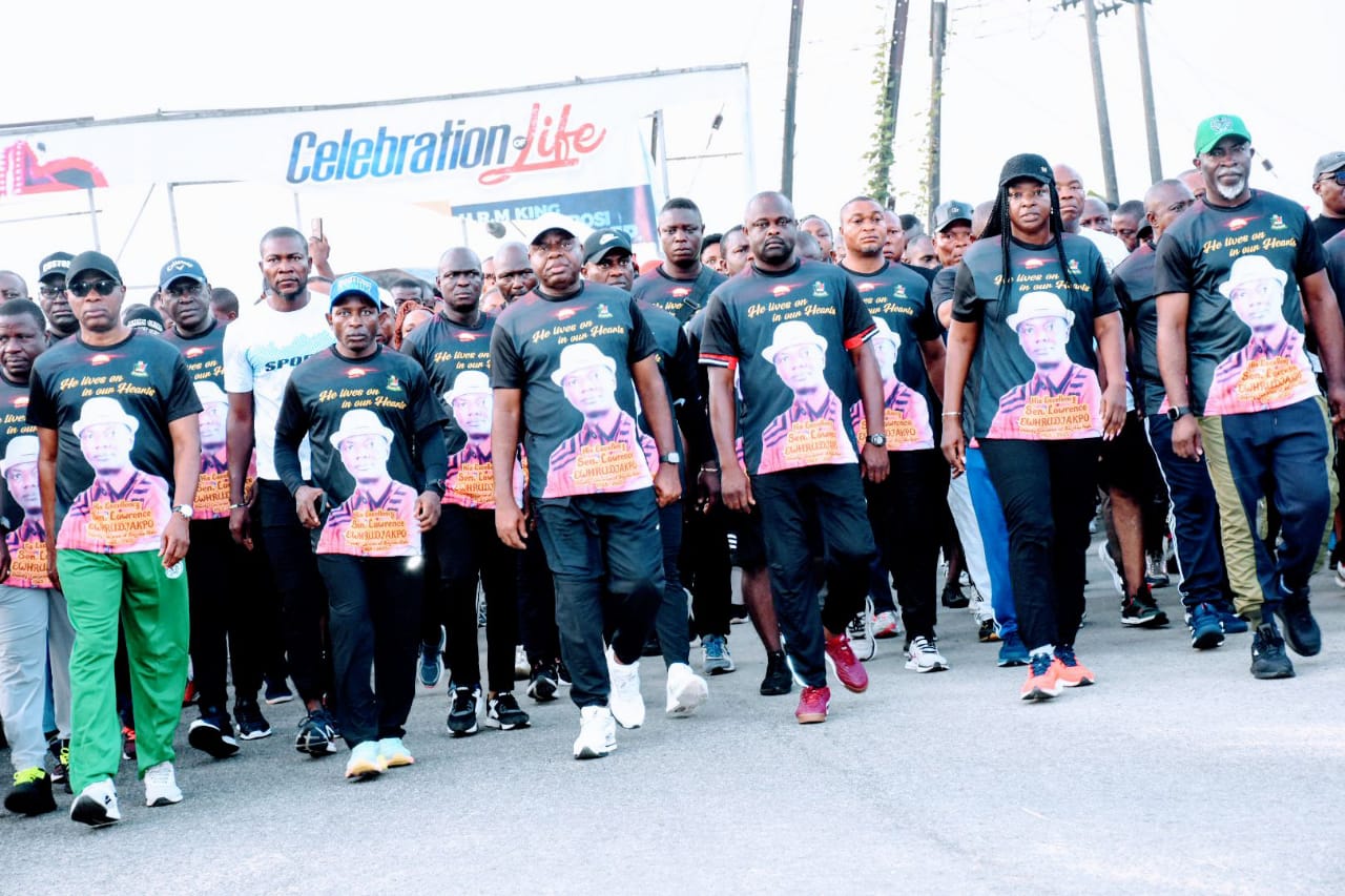 Large crowd walks for late Bayelsa Deputy Governor