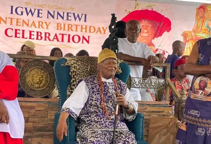 2025 Ofala Nnewi Festival: Igwe Kenneth Orizu III celebrates 100th Birthday, 62nd Year on throne