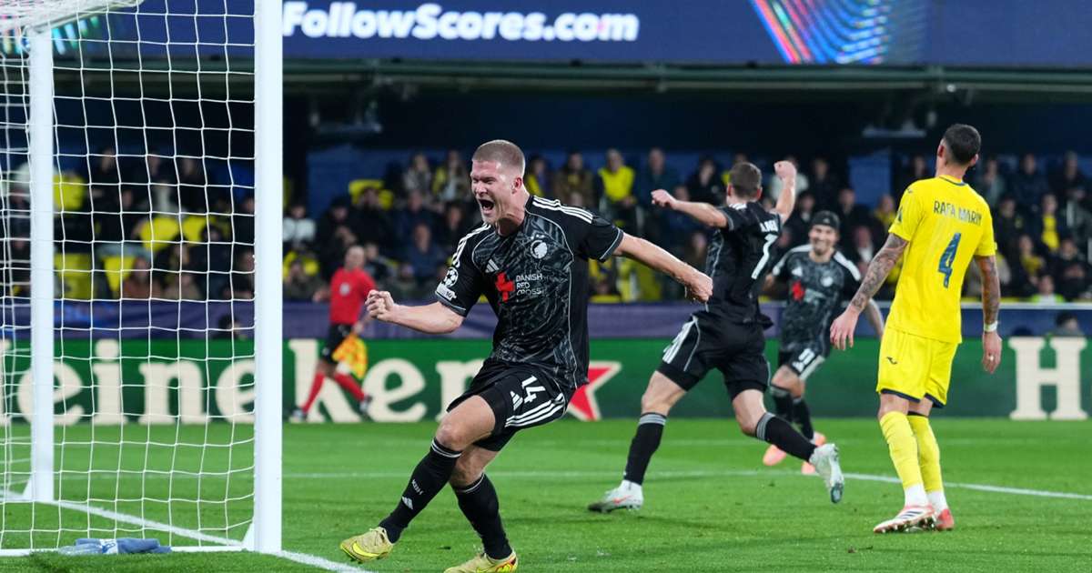 Villarreal’s nightmare season worsens as Copenhagen stuns hosts again in 3-2 win