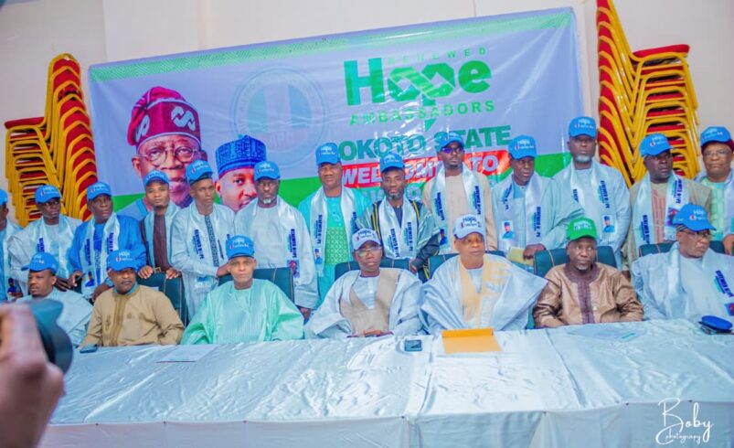 Renewed Hope Ambassadors inaugurate coordinators in Sokoto