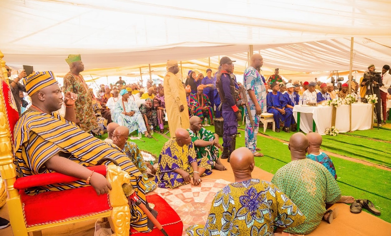 Alaafin Owoade sets new cultural milestone as Oyo World Congress debuts in grand style
