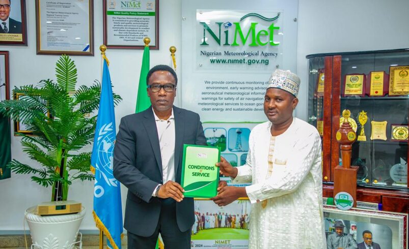 NiMet aligns with Global best practices as new conditions of service get approval
