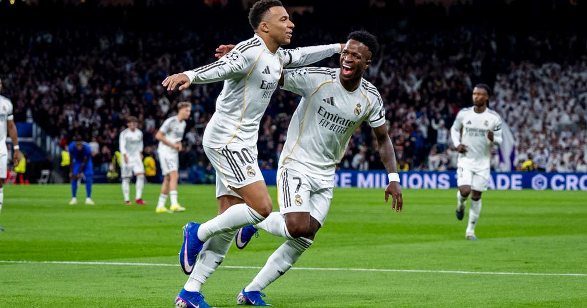 6-1 masterclass: Mbappe, Vinicius run riot as Madrid make Monaco look amateur