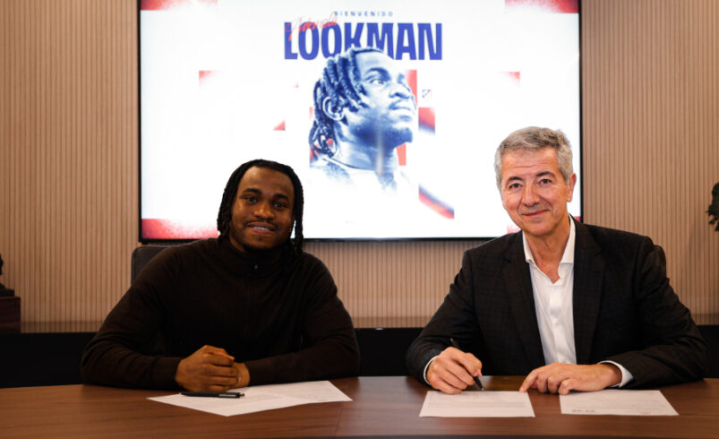 Atlético Madrid sign Ademola Lookman from Atalanta