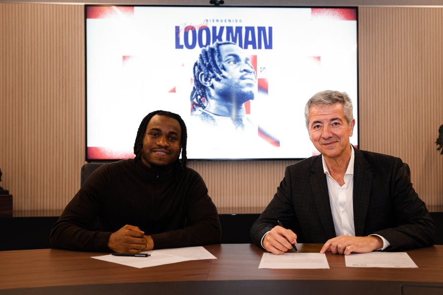 Atlético Madrid sign Ademola Lookman from Atalanta