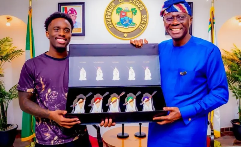 Sanwo-Olu hosts American streaming star Kai Cenat in Lagos