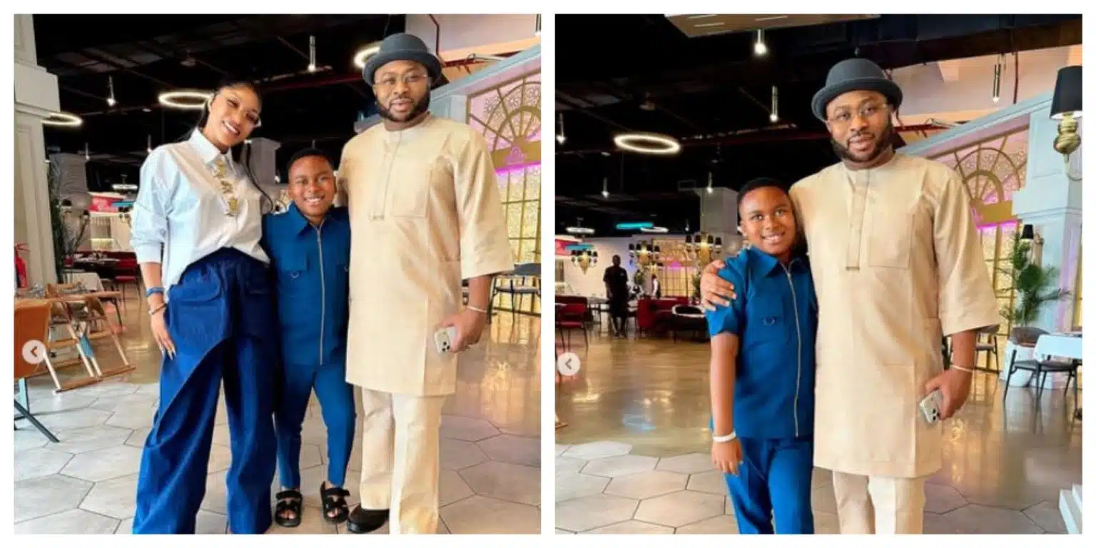 ‘Ten Years Apart, One Reunion’ — Churchill praises Tonto Dikeh after emotional family healing