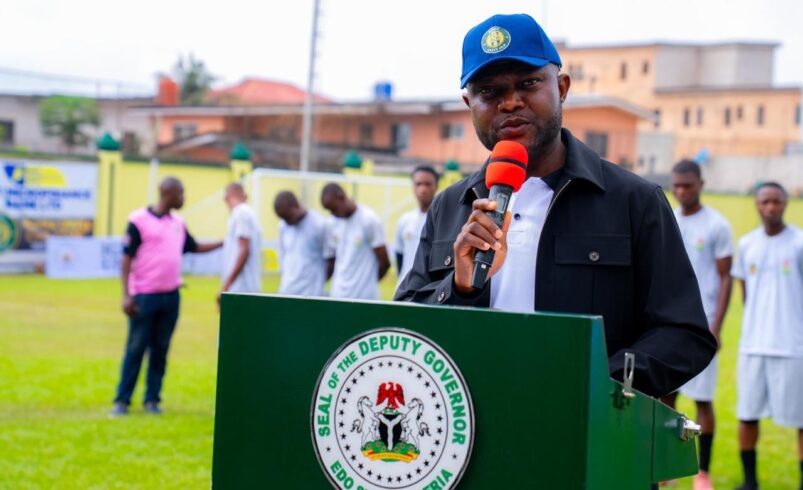 Edo Govt hunts for football talents at Kada unity cup