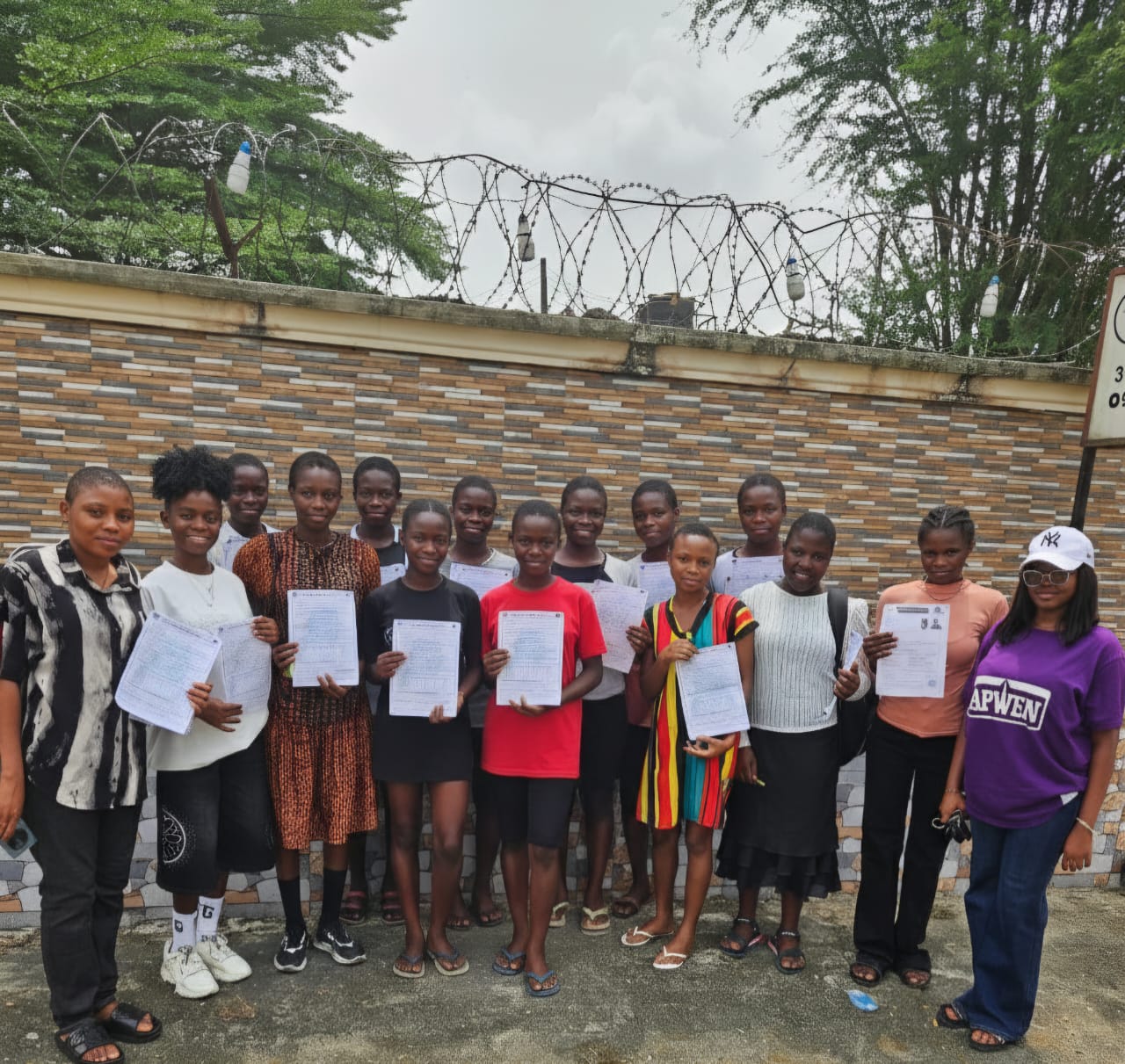 APWEN Bayelsa sponsors Female Students for 2026 Jamb
