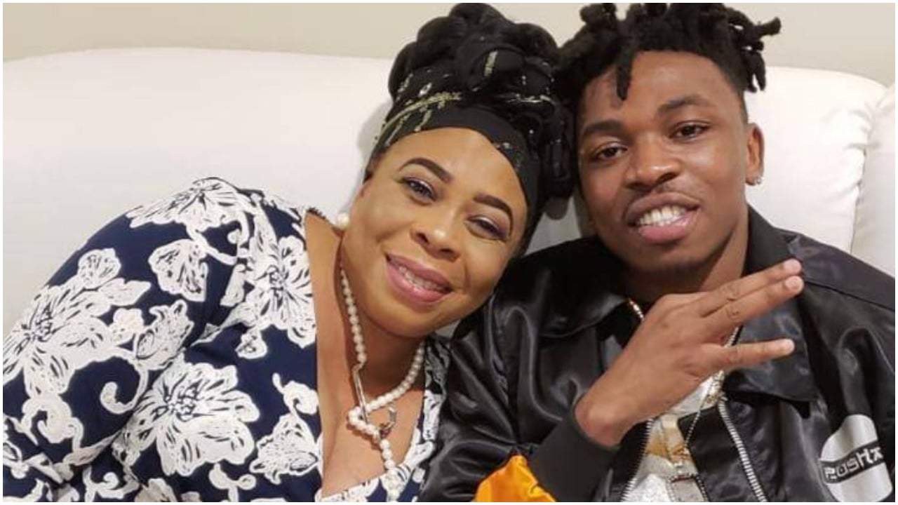 Toyin Adewale debunks reports of explosion at son Mayorkun’s home