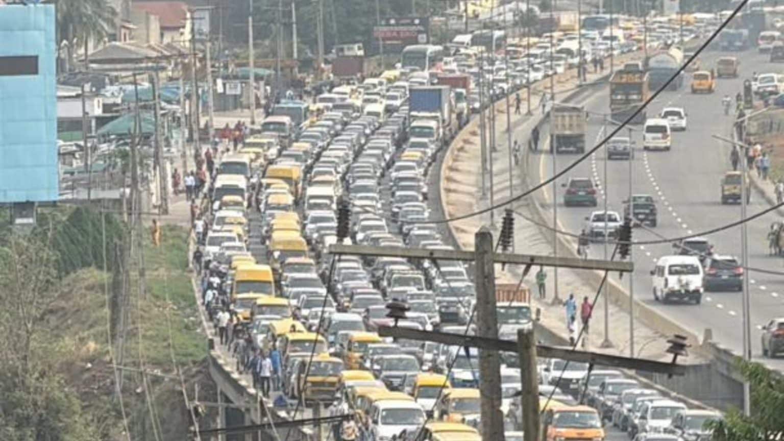 Overturned truck causes gridlock on Otedola Bridge