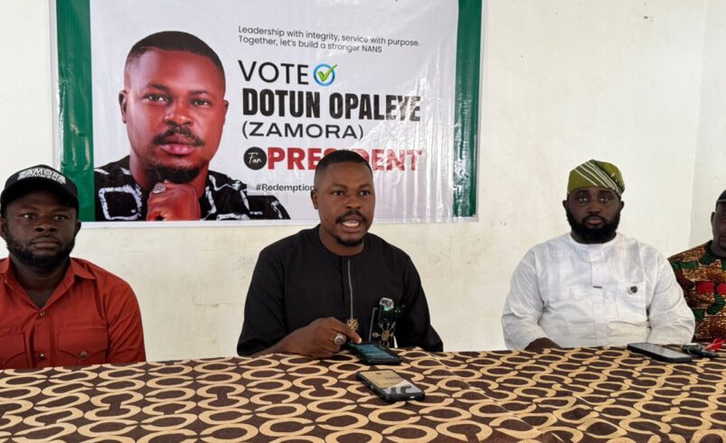 NANS 2026: Zamora pledges unity, inclusive leadership in Presidential bid