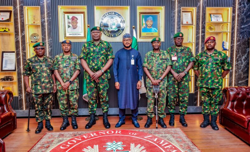 Insecurity: Nigerian CDS lauds Lawal over uncommon support for troops in Zamfara