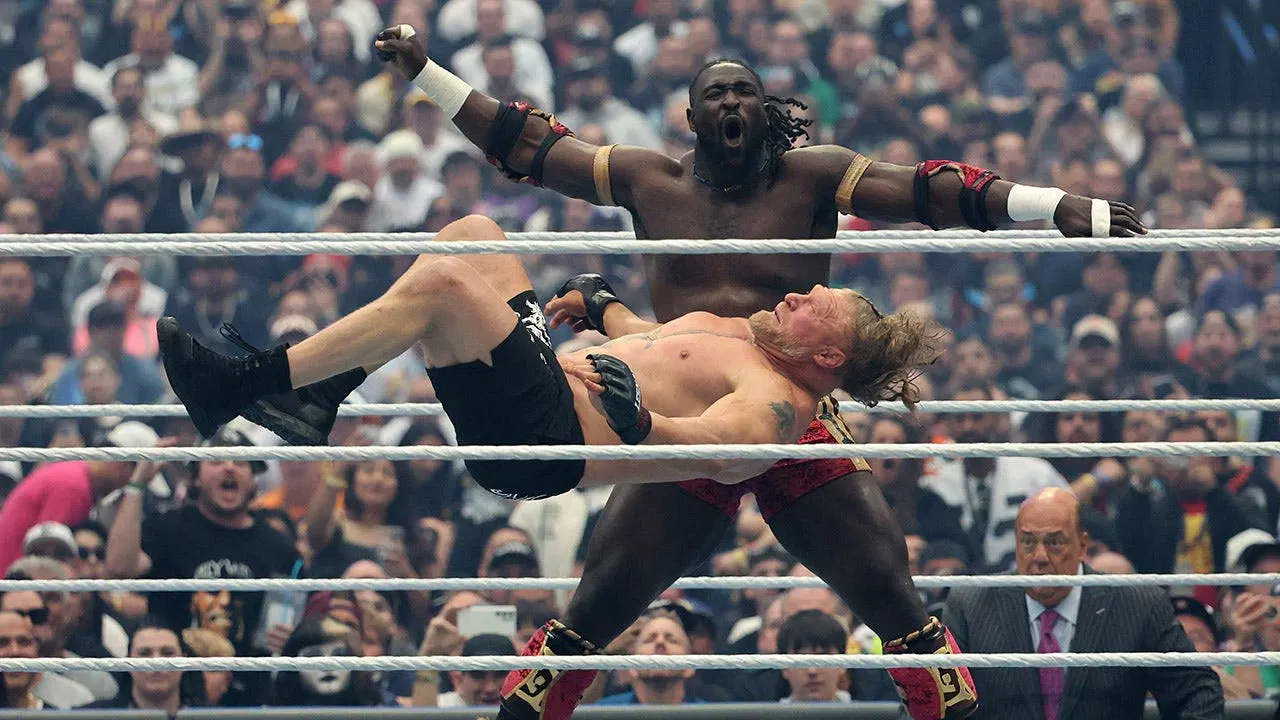 Nigerian Oba Femi defeats Brock Lesnar in five minutes on WWE debut